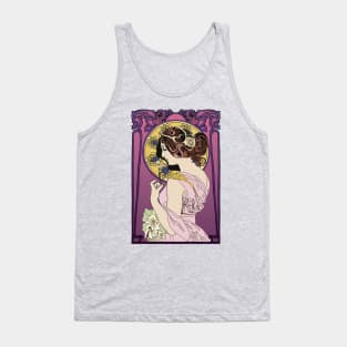 Pre-Raphaelite Girl 4 (Purple) Tank Top